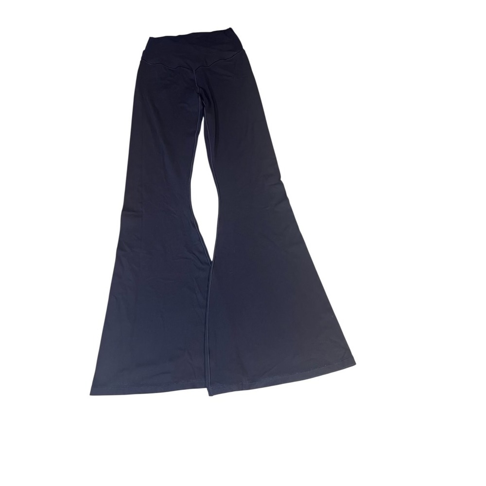 Offline by Aerie Real Me High Waisted Flare Leggings Navy Blue Yoga Pants Medium